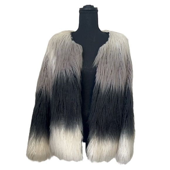 Faux fur coat - size M - Picture 8 of 12